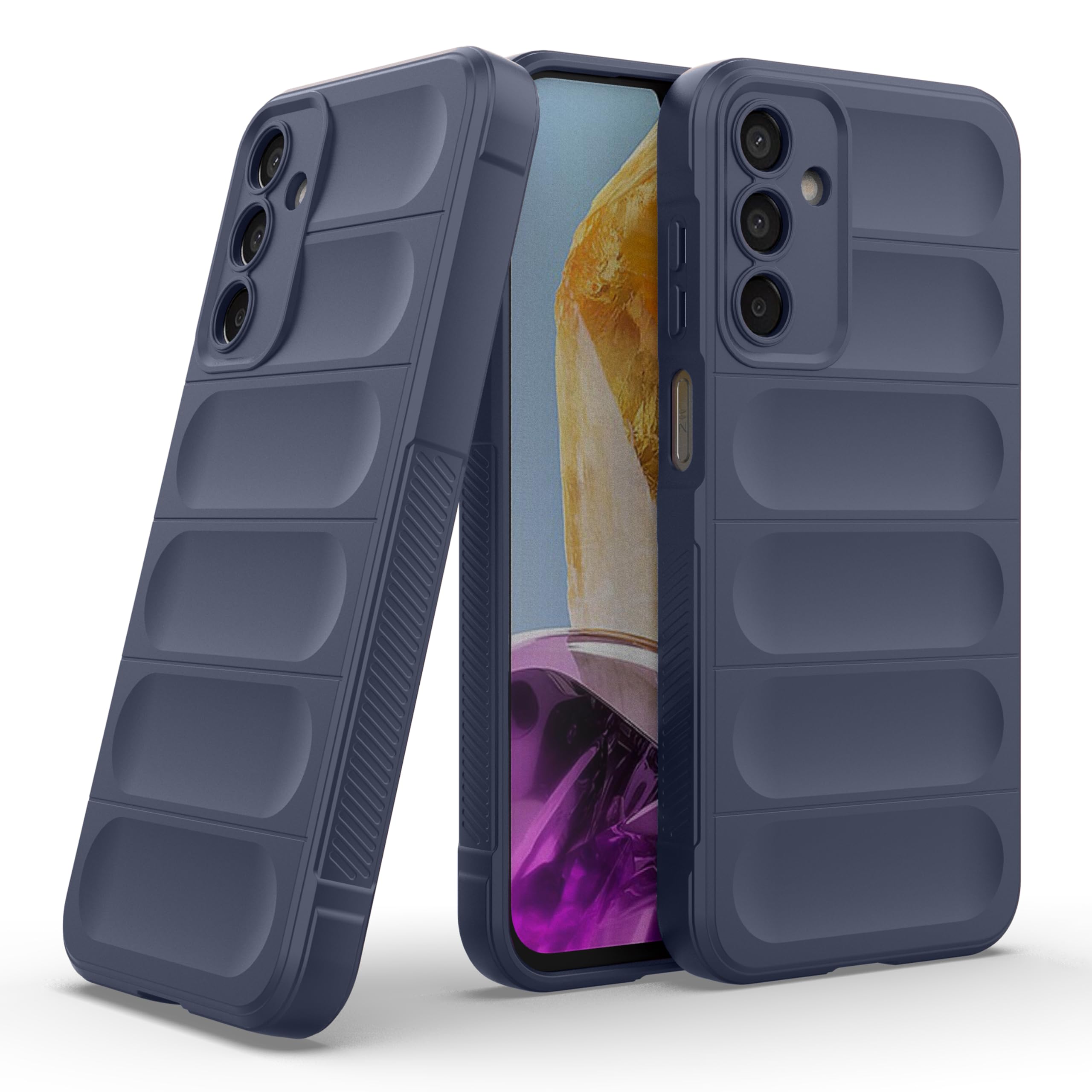amazon basics Back Case Cover for Samsung Galaxy F15 5G (Silicone_Sapphire) (B0D2DMGXYF) Amazon Price History, Amazon Price Tracker