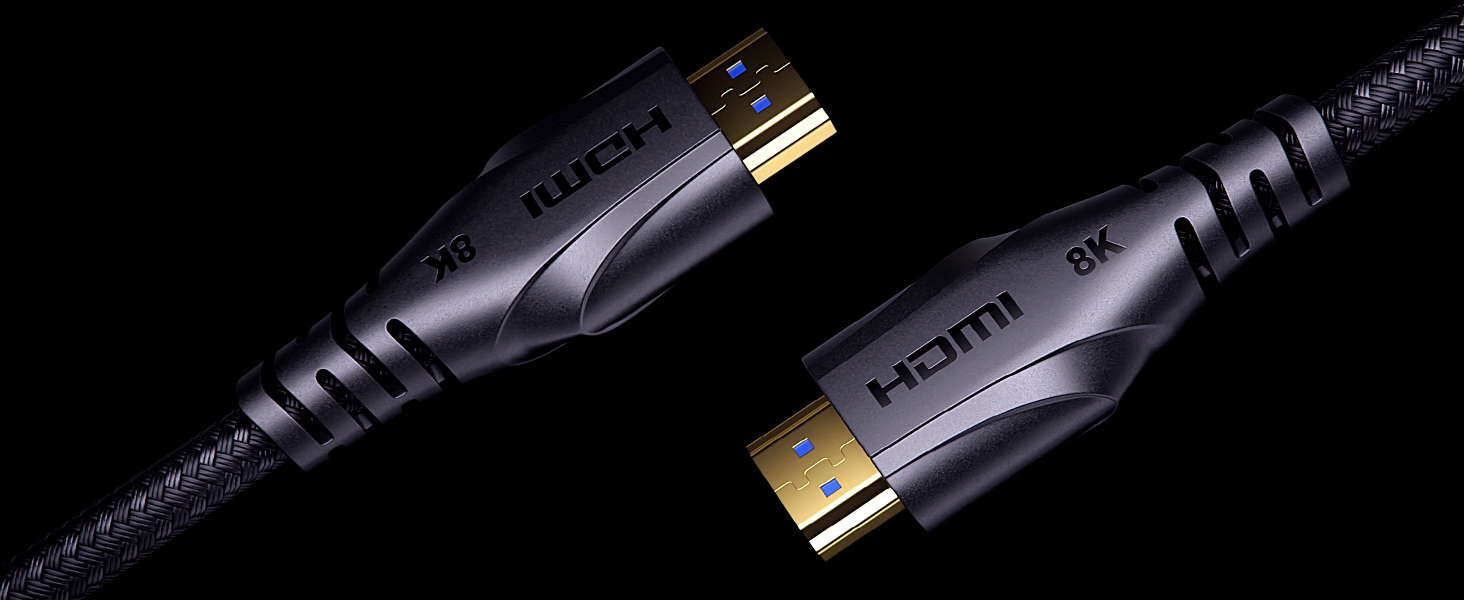 Cavo HDMI Beseloa 8K 48Gbps 3m Intrecciato In Nylon: Alta Velocità Per PS5, 4K@120Hz, HDR10, HDCP 2.3