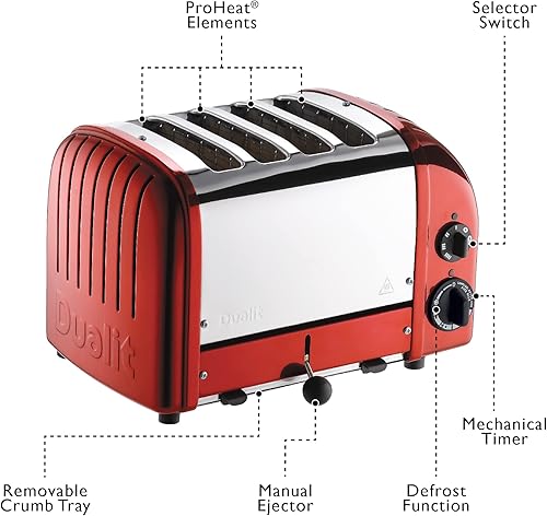 Miniatura 8 de Tostadora Dualit clásica para 2 tajadas de pan