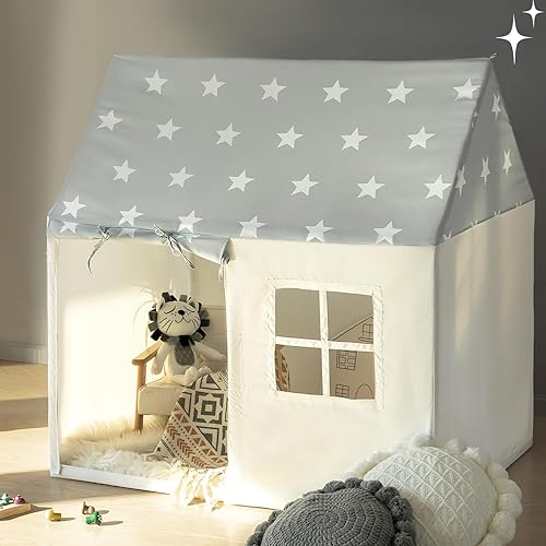 Vista 4 de Tienda de campaña para niños, tienda de campaña interior para niños y niñas, tienda de campaña de juegos para niños, tiendas de campaña para niños