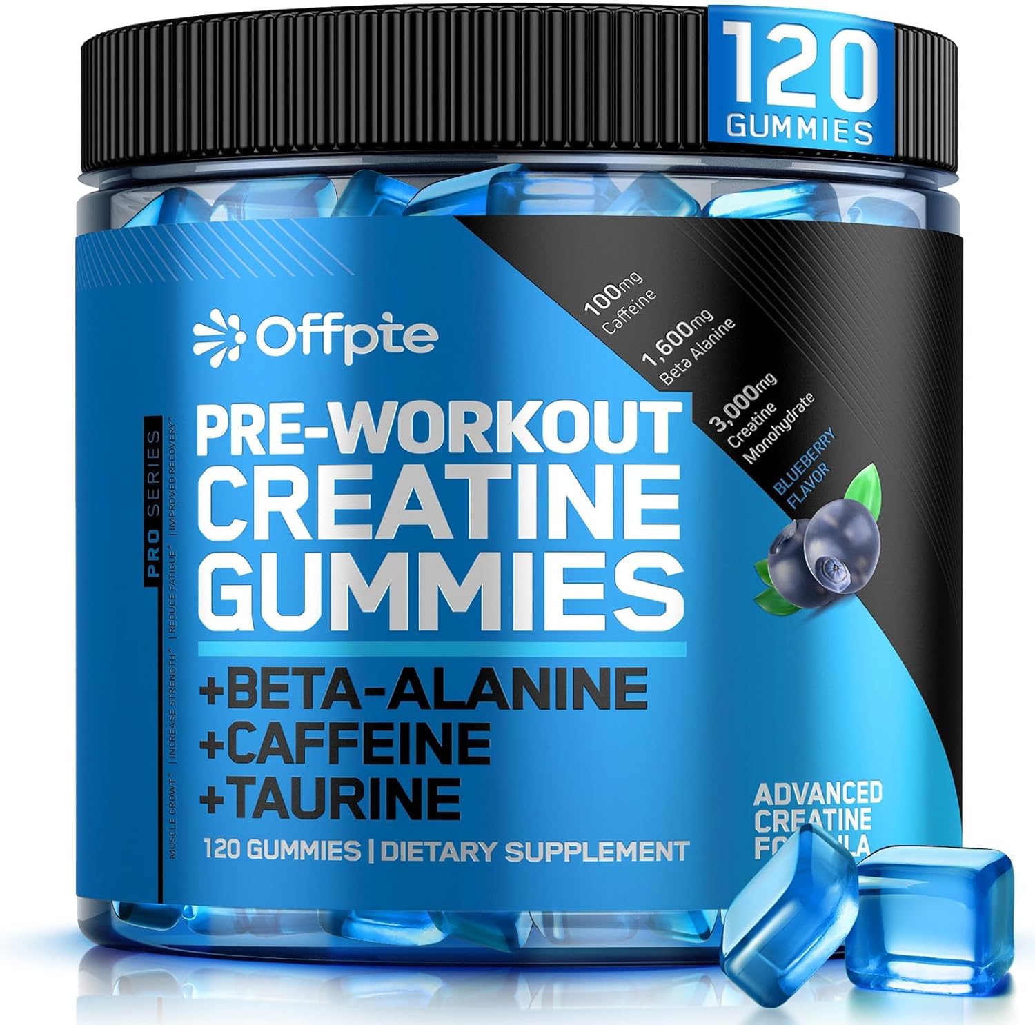 PreWorkout Gummies for Men & Women,...