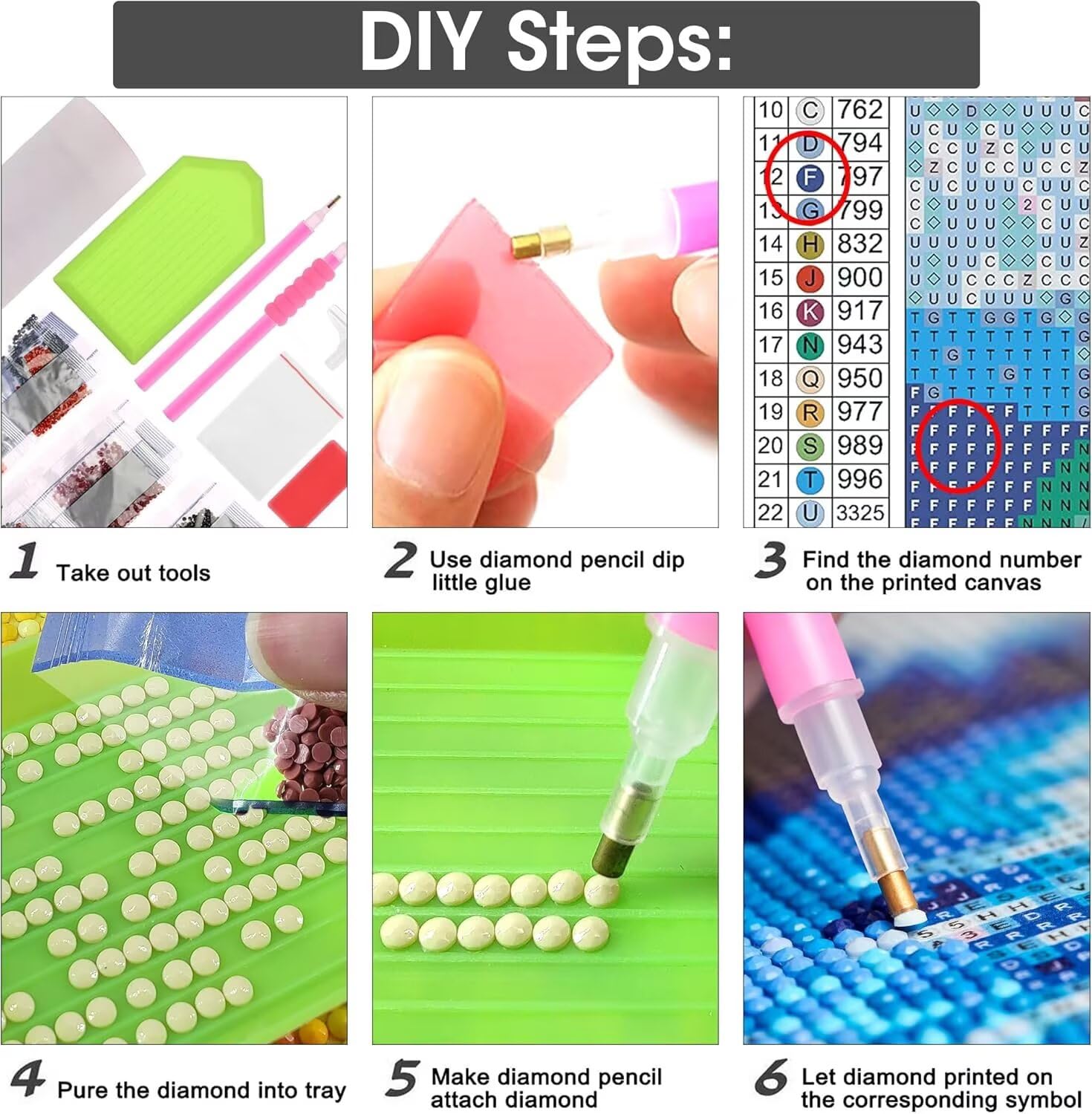 Duże zestawy do malowania diamentami, DIY, rzeźbienie Zen, zestawy artystyczne dla dorosłych, początkujących, zestaw do malowania klejnotów 5D z okrągłymi diamentami, haft krzyżykowy, obrazy,