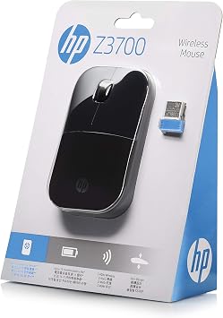 HP Wireless Mouse Z3700, Black (V0L79AA#ABL)