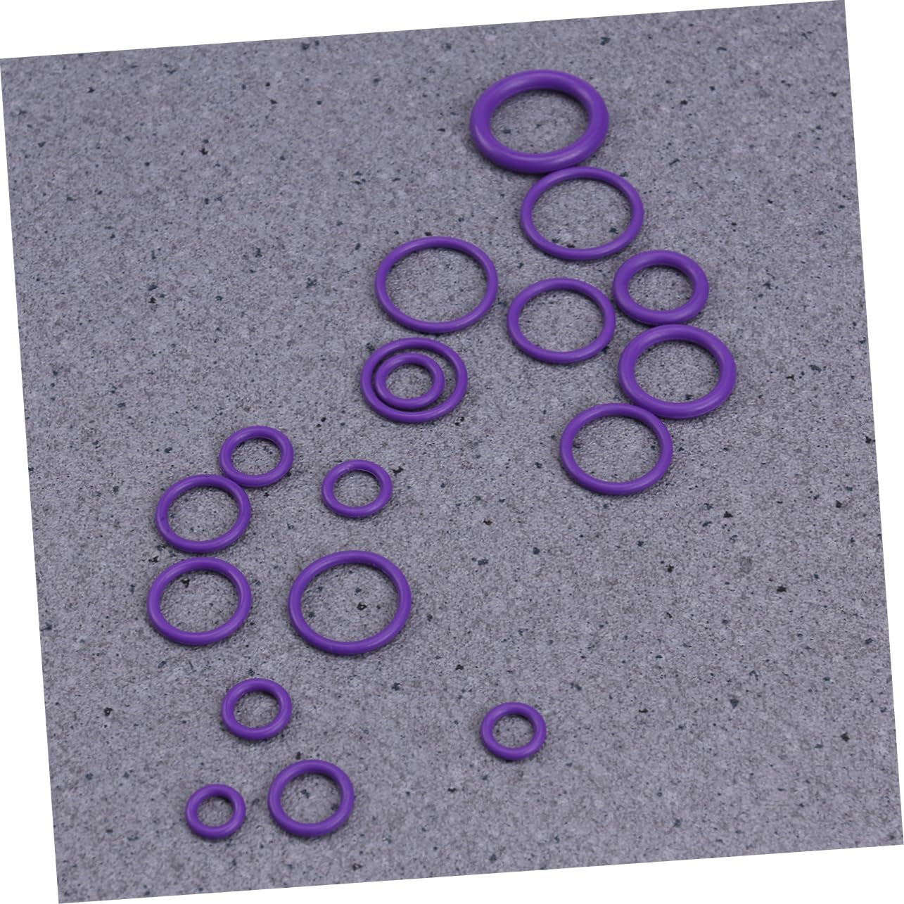 Cabilock Rubber Sealing Rings 270pcs Kit 18 Sizes Plastic Box for Automotive Household Use