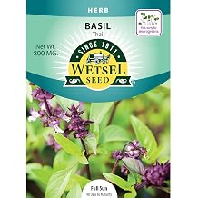 SeedTM Basil Thai Seed, 800mg Packet, 10-Pack