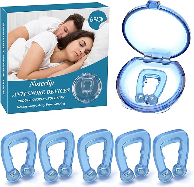 Anti Snore Devices, Anti Snore Clip Reusable Anti Snoring