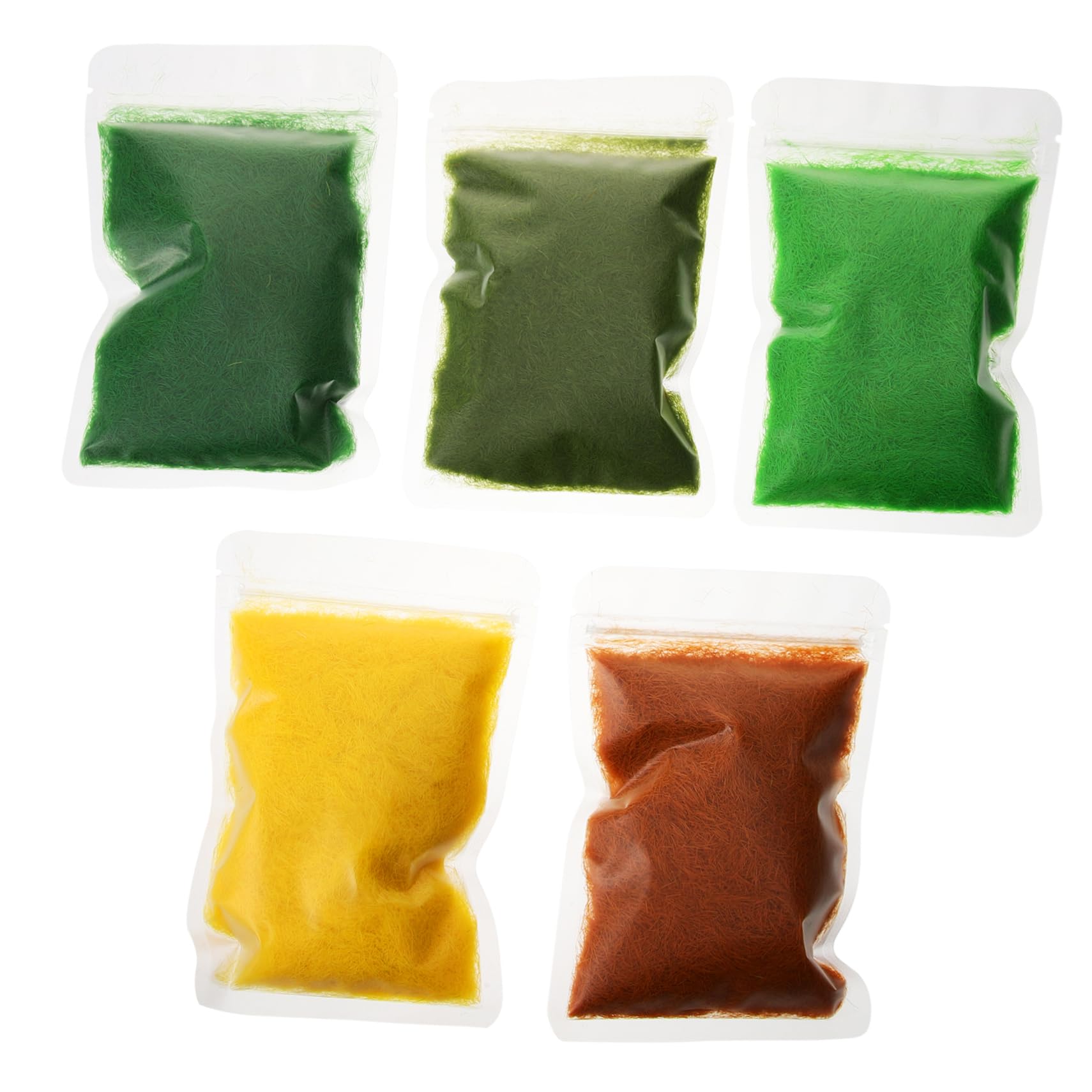 HAPINARY Home Decorative Moss Crafts 5 Bags of Fake Moss Artificial Plant Decor No Water Required Realistic Appearance DIY Wall Art