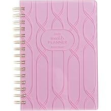 russell+hazel 2025 Spiral Blush Weekly Planner, 12 Month Calendar January 2025 December 2025, 5.875" x 8.25 100620