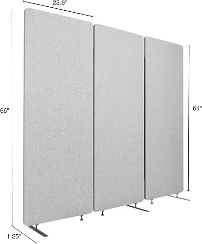 Miniatura 8 de Stand Up Desk Store - Divisores acústicos de habitación ReFocus, divisiones de oficina, reduce el ruido y las distracciones visuales con estos