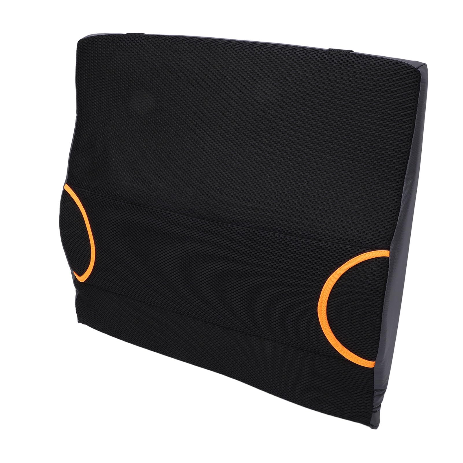 Cuscino di supporto lombare traspirante in rete memory foam cuscino posteriore con cuscinetto in gel per auto sedia ufficio