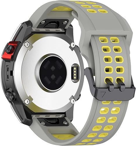 Miniatura 8 de Chofit Correas de reloj compatibles con Amazfit Falcon Watch de 0.866in de ancho, correa de silicona de repuesto para Amazfit Falcon Smartwatch