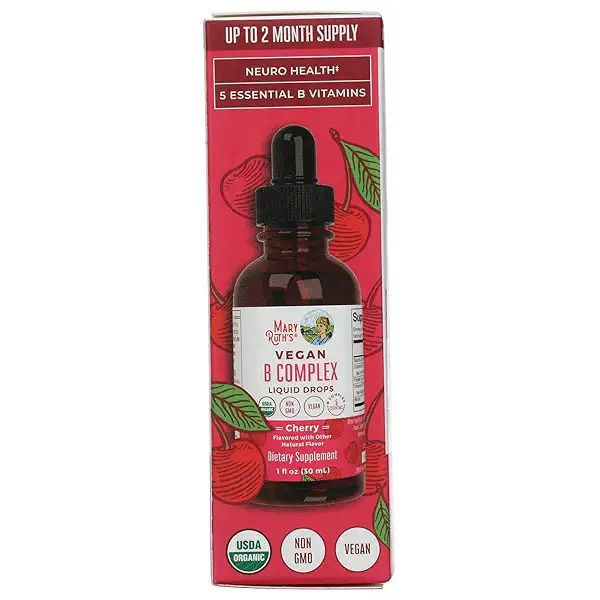 Mary Ruth's Organic Vitamin B Complex Drops, 1 FZ 6