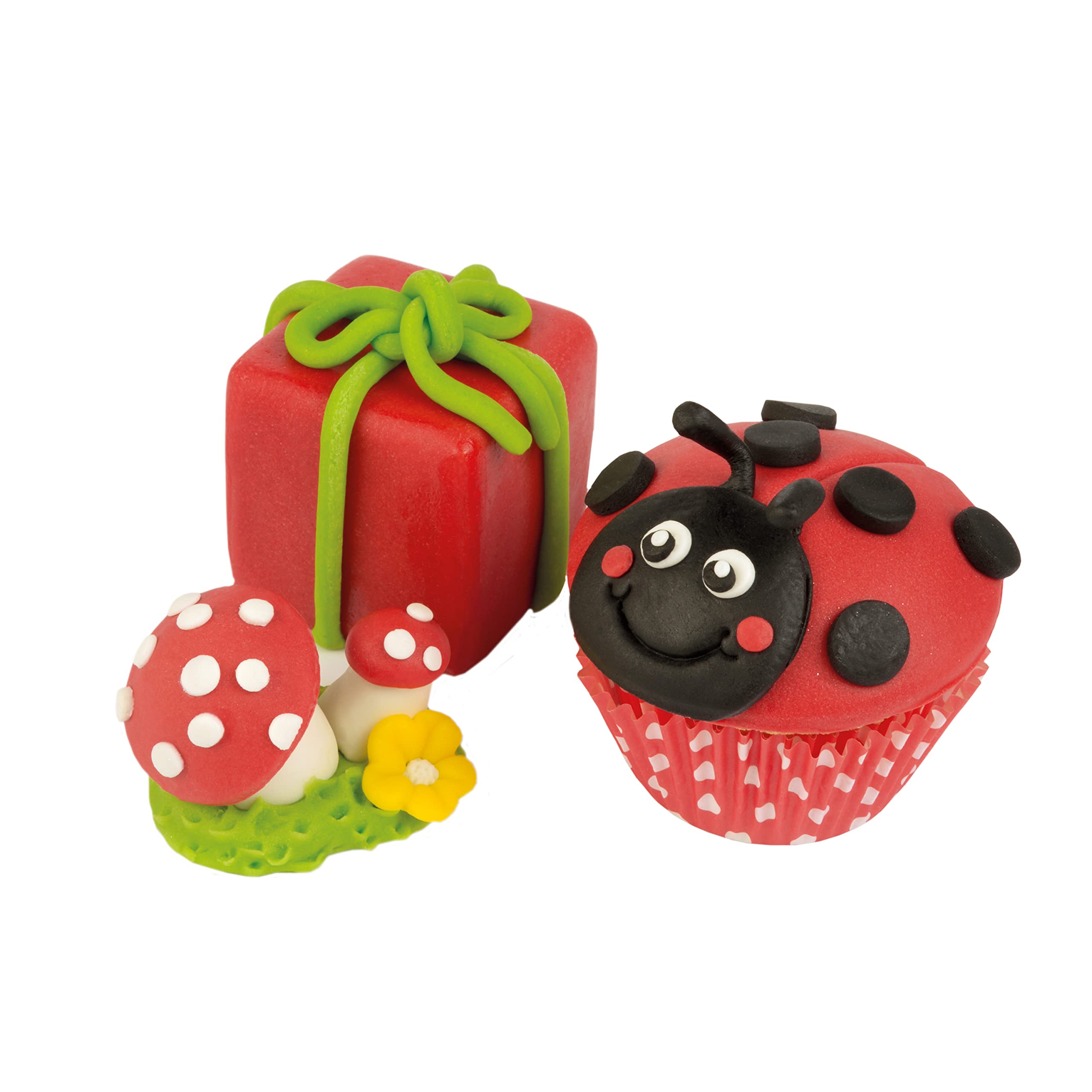 Günthart BackDecor Royal fondant czerwony | bez oleju palmowego | masa modelarska | miłość | Walentynki | Dzień Matki | (250 g)