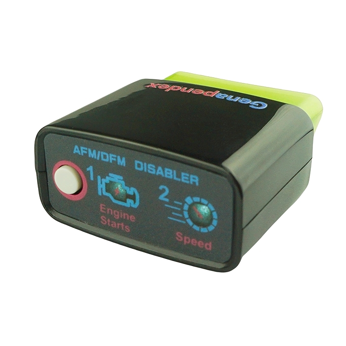 Genapendex AFM禁用器 适用于2007-2022年银道1500和西耶娜1500 GM卡车及SUV (黑色)