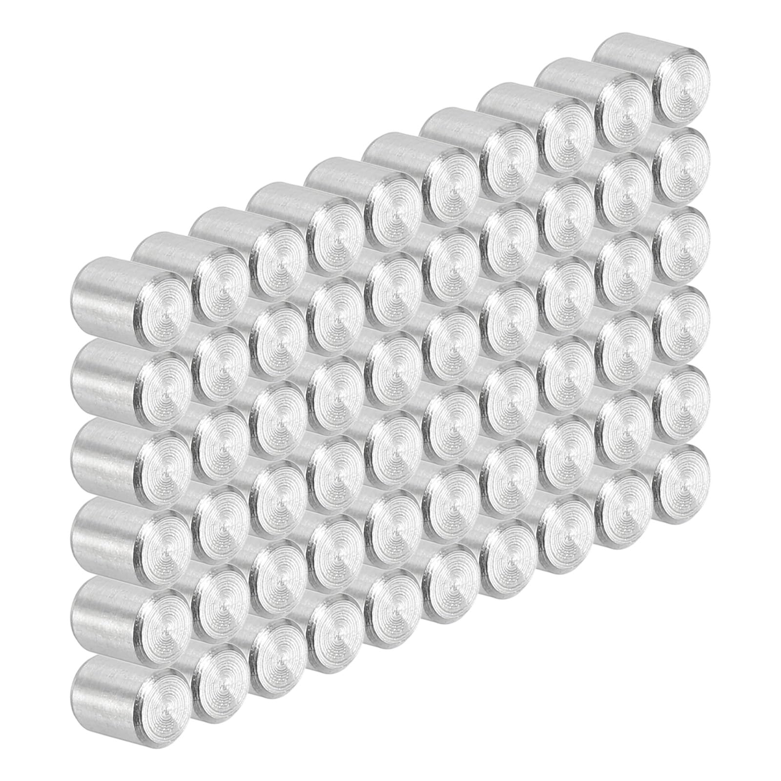 PATIKIL 4mm x 5mm Dowel Pin Stainless Steel, 60 Pcs 304 Stainless Steel Pegs Shelf Pins Rod Support Metal Fasten Elements for Shelves Furniture Fixing Component, Silver โ image 1