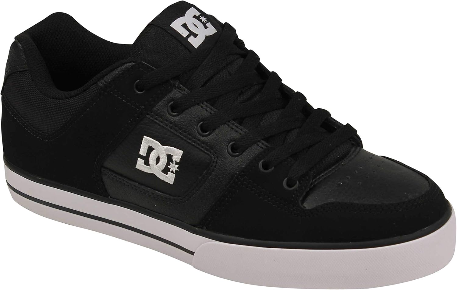 DC Men's Pure Casual Low Top Lace Up Skate Shoe Sneaker