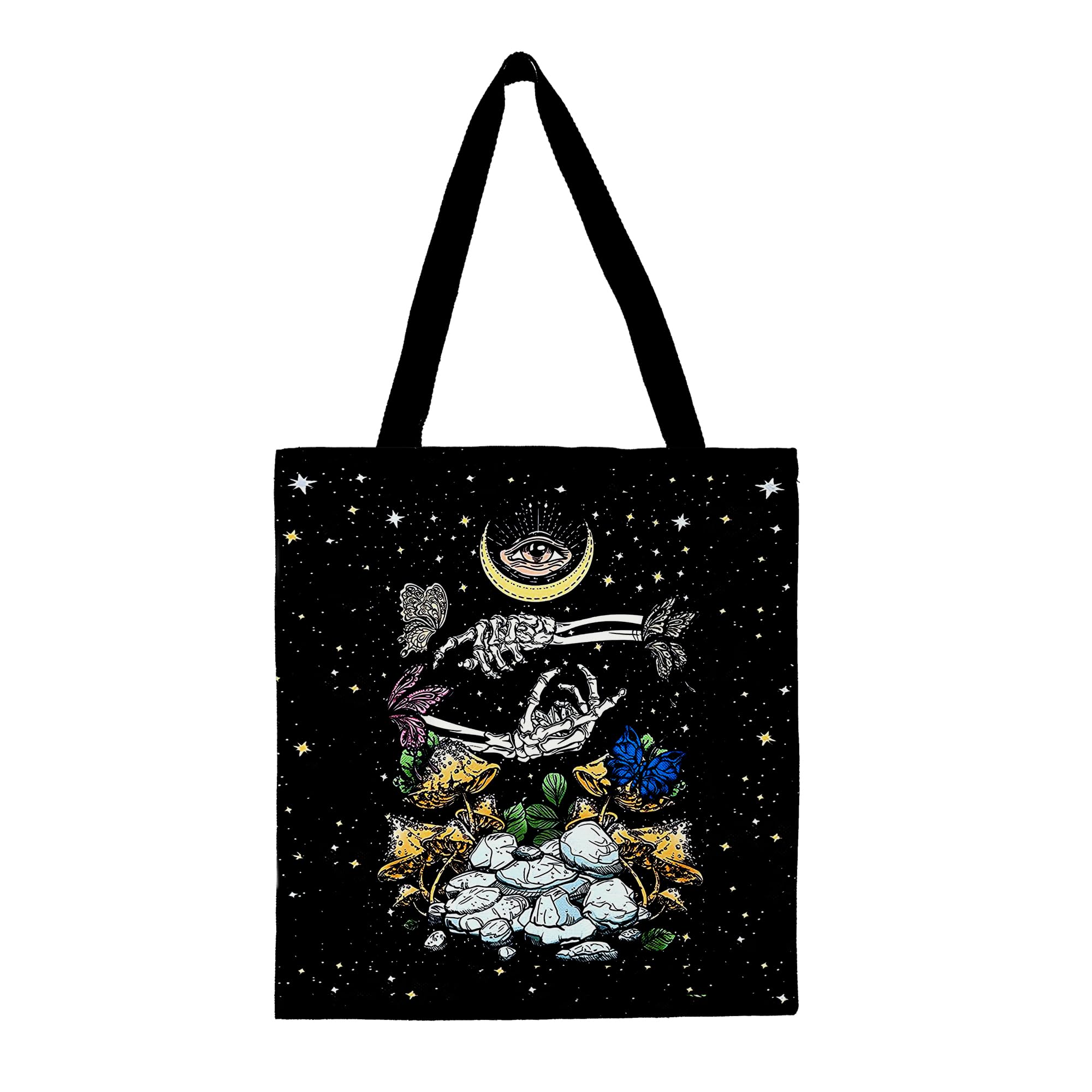 Kunlisa Dead Moth Tote - Goth Bag for Women