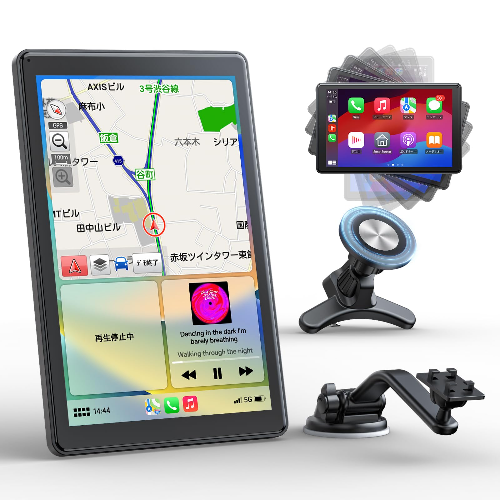 Amazon | LAMTTO 7インチ ディスプレイオーディオ カーオーディオ一 