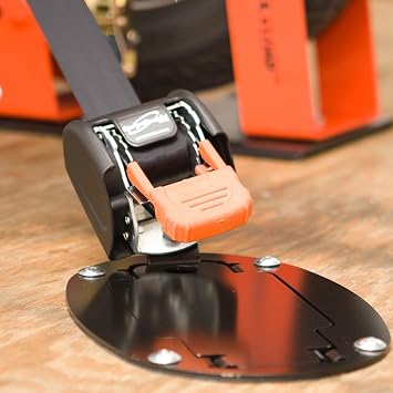CargoBuckle F18804 G3 Flush Mount Retractable Tie-Down Kit, Hardware 1-Pack