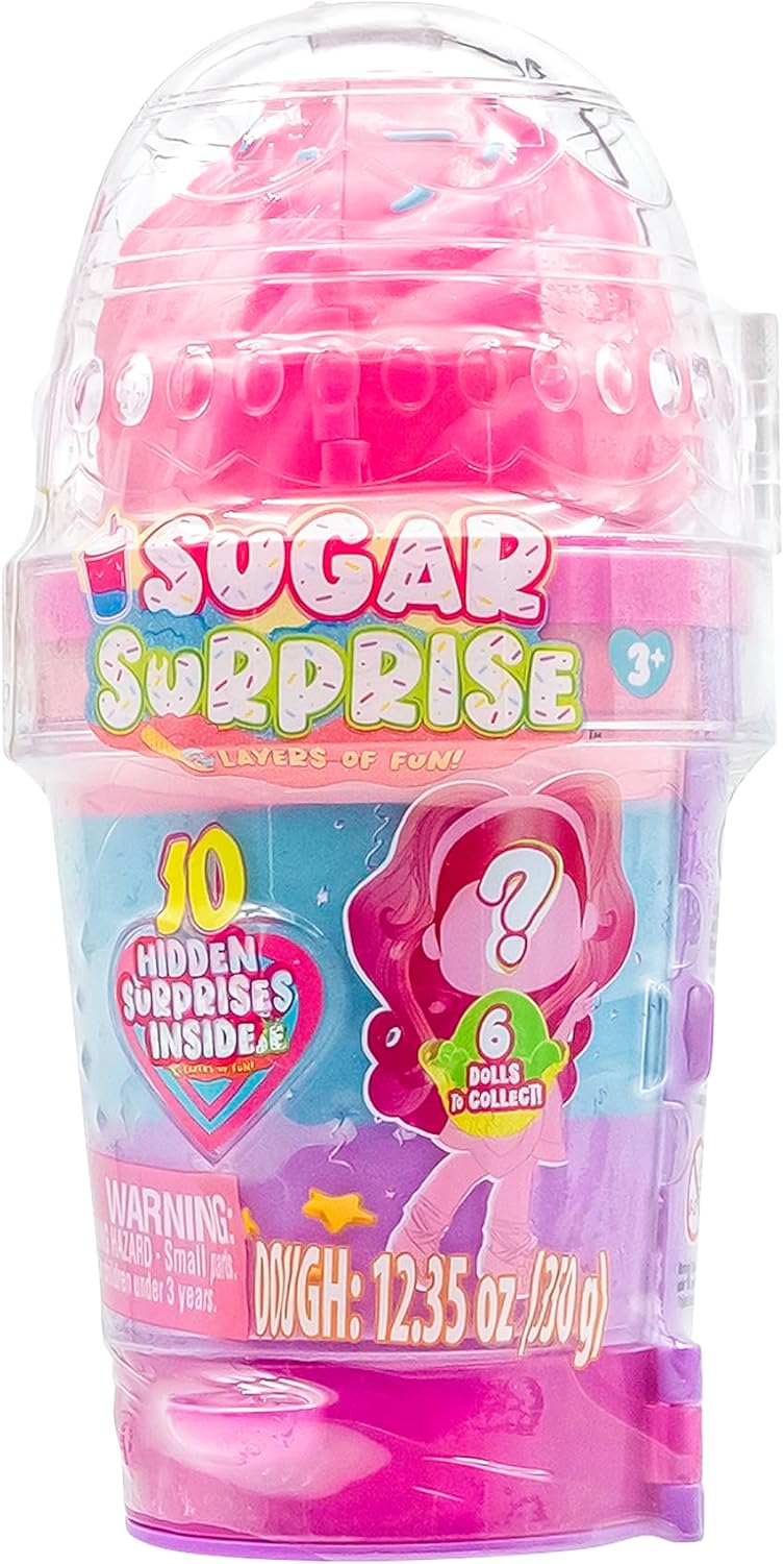 Collectible Dolls, 10 Surprise Pieces, Reusable Fluff & Mold Accessories, Sensory Play, Ages 3+