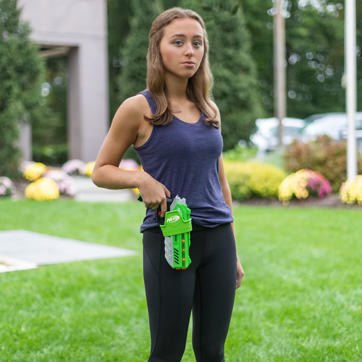 Nerf Laser Strike 2 Player Laser Tag Game Pack Complete with 2 300ft Range Blasters & 2 Holsters - Indoor or Outdoor Play Arcade Games, Toys for Kids & Family image 5 of 7 B09GL4Y1L7