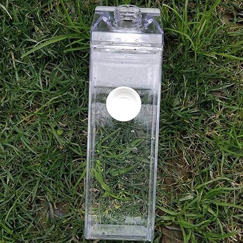 Miniatura 2 de Corvelia 2 unids 16.9 fl oz/17oz lindo a prueba de fugas Cleaar leche Caoton botella de agua portátil conjunto de vasos