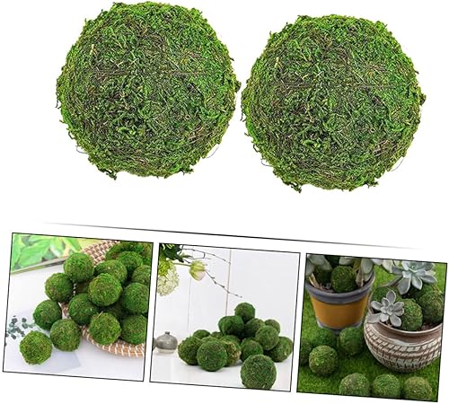 Miniatura 3 de 2 bolas redondas simuladas decoración versátil decorativa para el hogar, fiesta, boda, jardín
