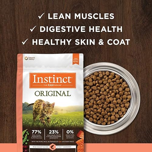Miniatura 6 de Instinct Original - Alimento seco para gatos, Salmón