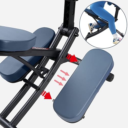 Miniatura 5 de Master Massage Rio - Silla de masaje portátil ligera con estuche de transporte, silla de tatuaje, silla de masaje plegable de altura ajustable,