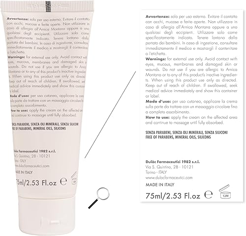 Miniatura 9 de Dulàc Crema de gel de árnica natural extra fuerte de 17 onzas líquidas con 35 de árnica montana orgánica moretones alivio de articulaciones y