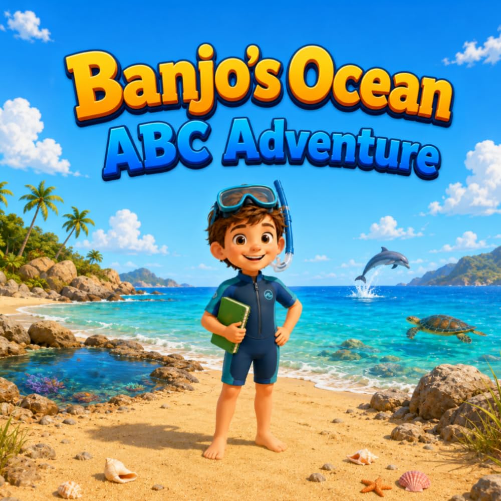 Banjo’s Ocean ABC Adventure: A Fun Animal Alphabet Book for Kids Who Love Ocean Animals (Banjo’s ABC Adventures)