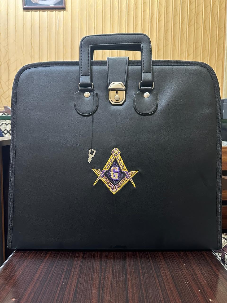 Generic Masonic Blue Lodge Master Mason Soft Apron Case for Freemasons