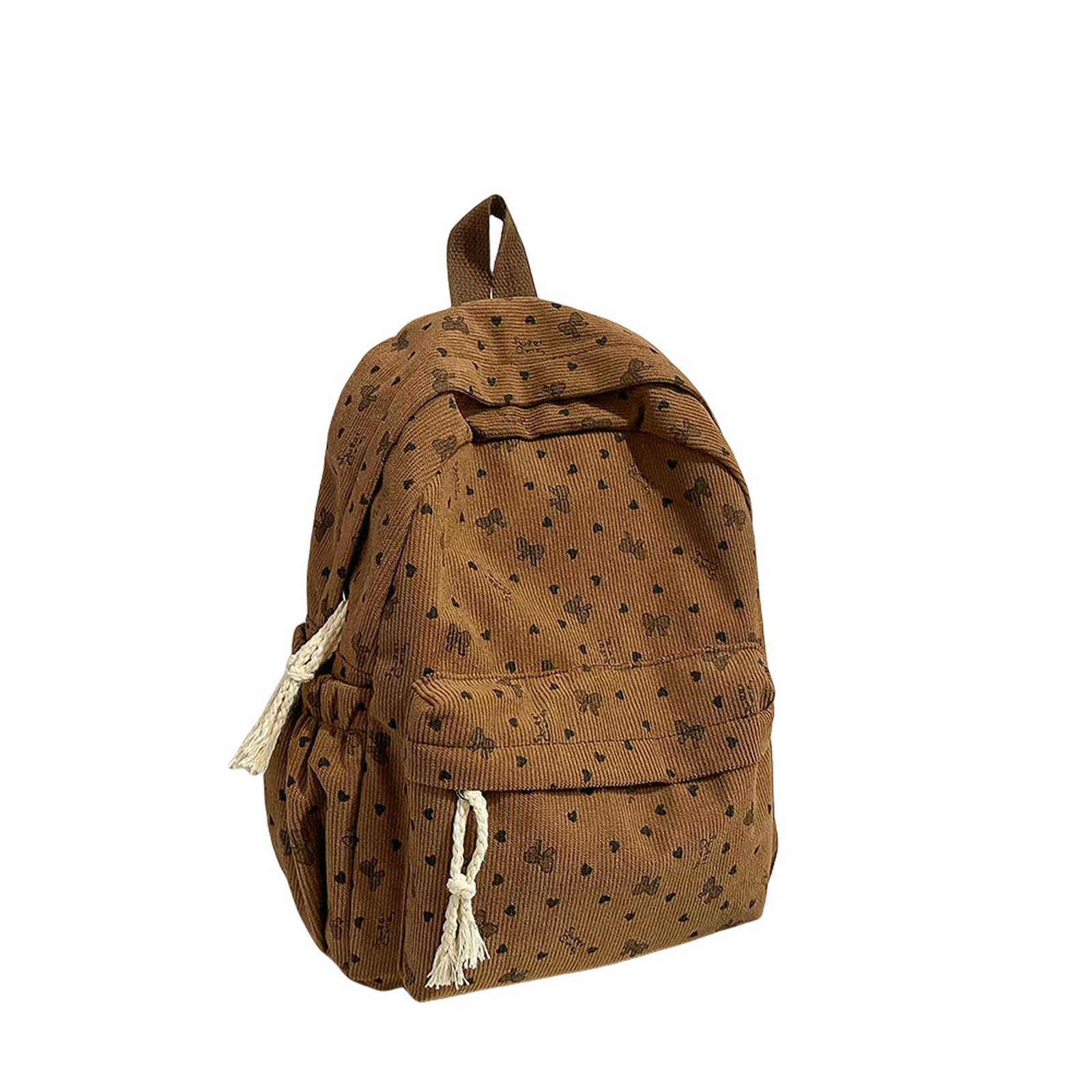Rucksack Cord-Herbst-Winter-Rucksack Mit Großem Fassungsvermögen, Schule, Pendeln, Vielseitiger Rucksack, Outdoor-reiserucksack-a-1