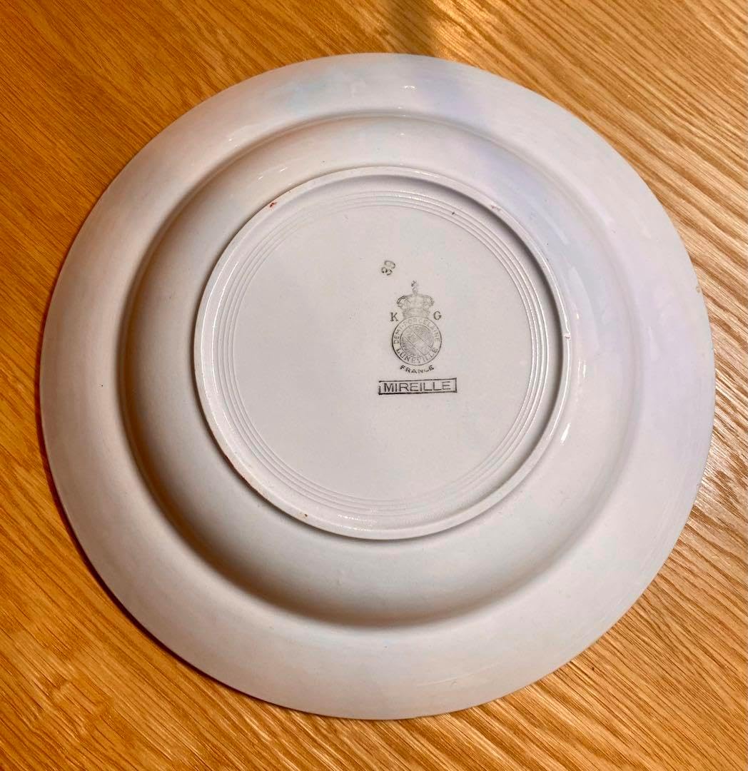 マイセン　フローラスーププレート23.5cm マイセン フローラスーププレート23.5cm（マイセンドイツ