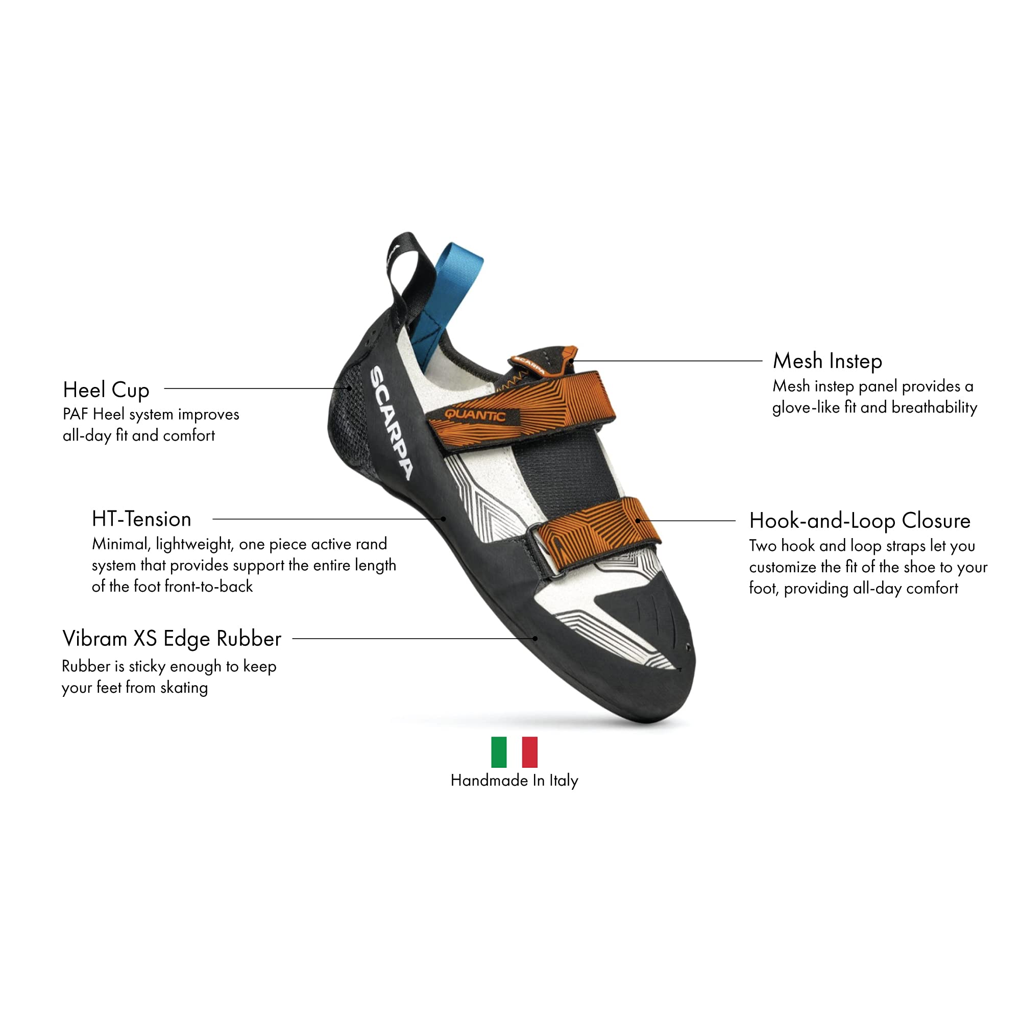 Scarpa Quantic FKS Zapatillas de Escalada Unisex Adulto