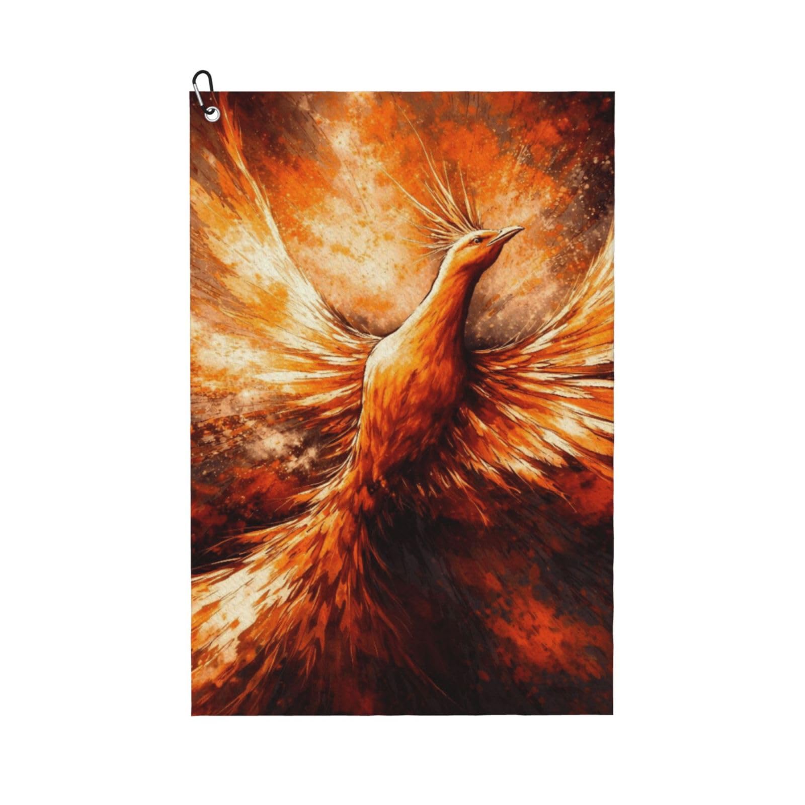 BSDFGSDD Elegant Abstract Phoenix Golf Towel 24 x 16 inches