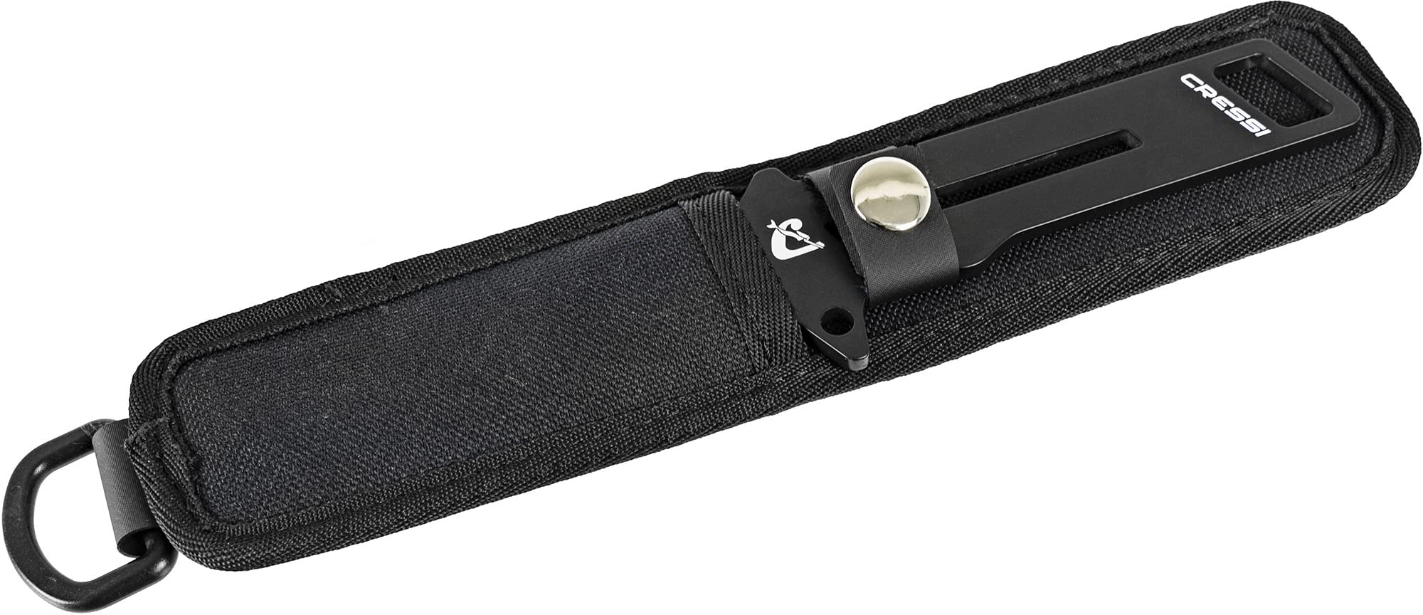 Cressi Kai & Mini Knife - Coltello Professionale Multiuso per Immersioni, Nero, Unisex Adulto