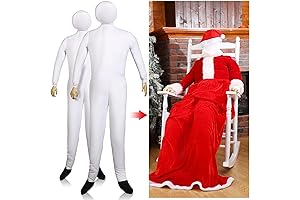 Liliful 6ft Full Size Santa Claus Christmas Decoration