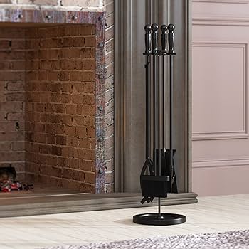 Amazon.com: Fire Beauty Fireplace Tools Set 5 Pieces Wrought