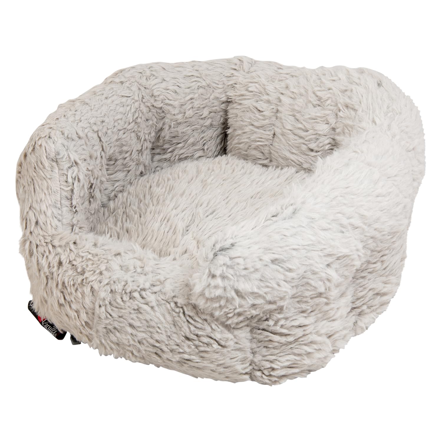 JACK AND VANILLA, Shell Basketball Dog Bed, Grey, Size S, 40 x 35 cm