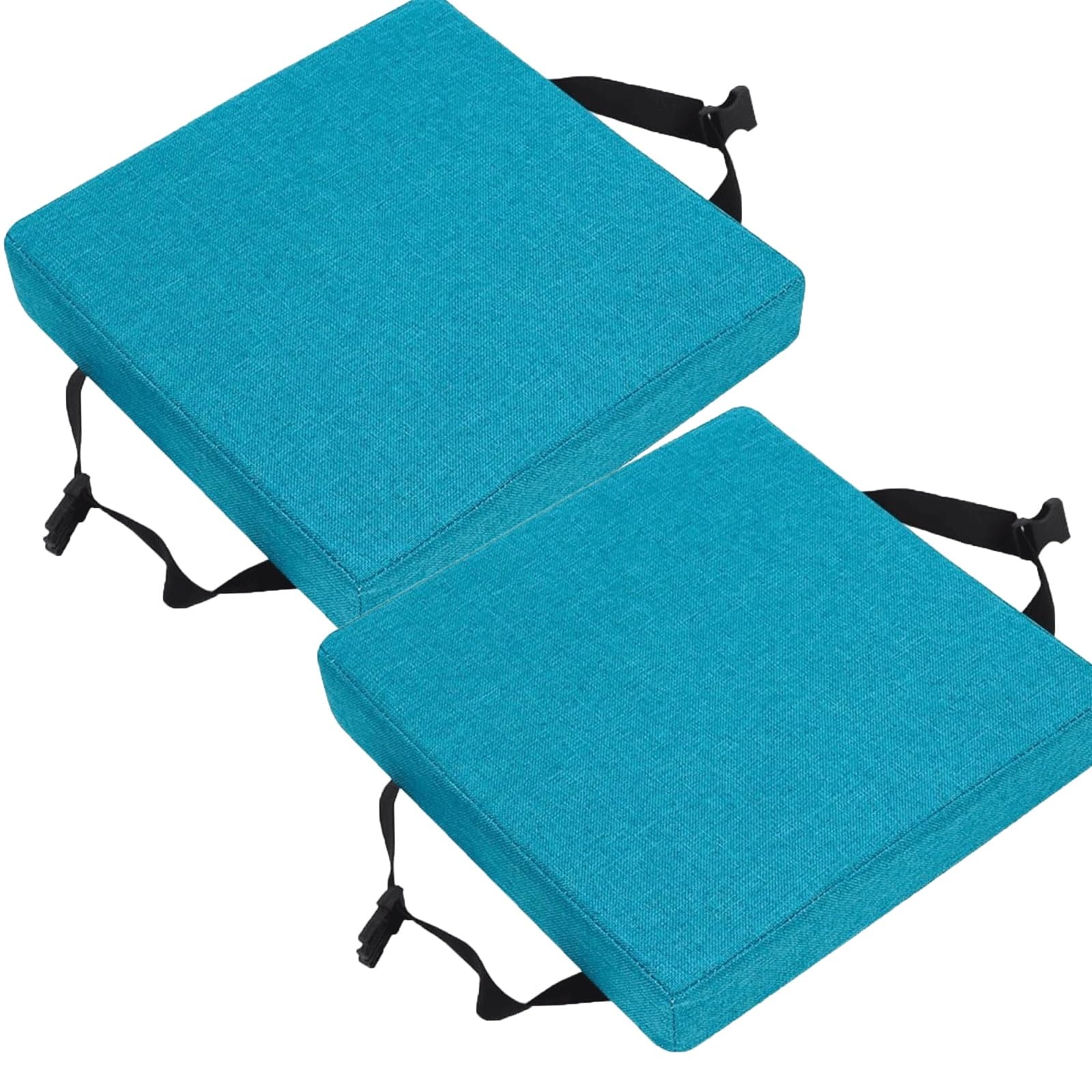 Housses de siège carrées 5 cm d'épaisseur avec nouettes de fixation pour mobilier intérieur extérieur