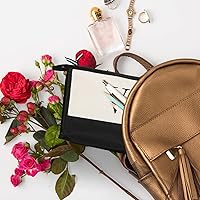 Vista 40 de Monogrammed for Women Initial bridesmaid gifts, Personalized monogram Monogram Cosmetic Bag,Travel Makeup Bag Suitable for Wedding weekend Beach