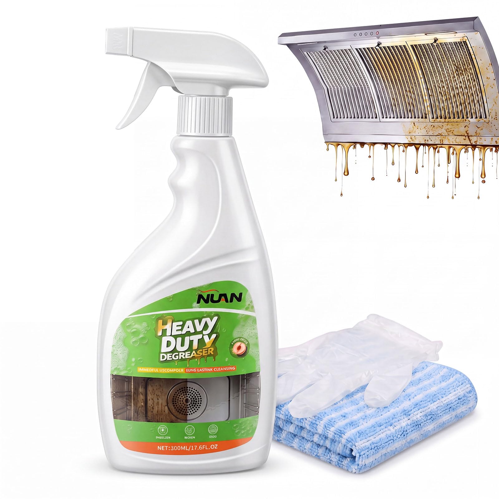 NUAN Heavy Duty Degreaser Spray