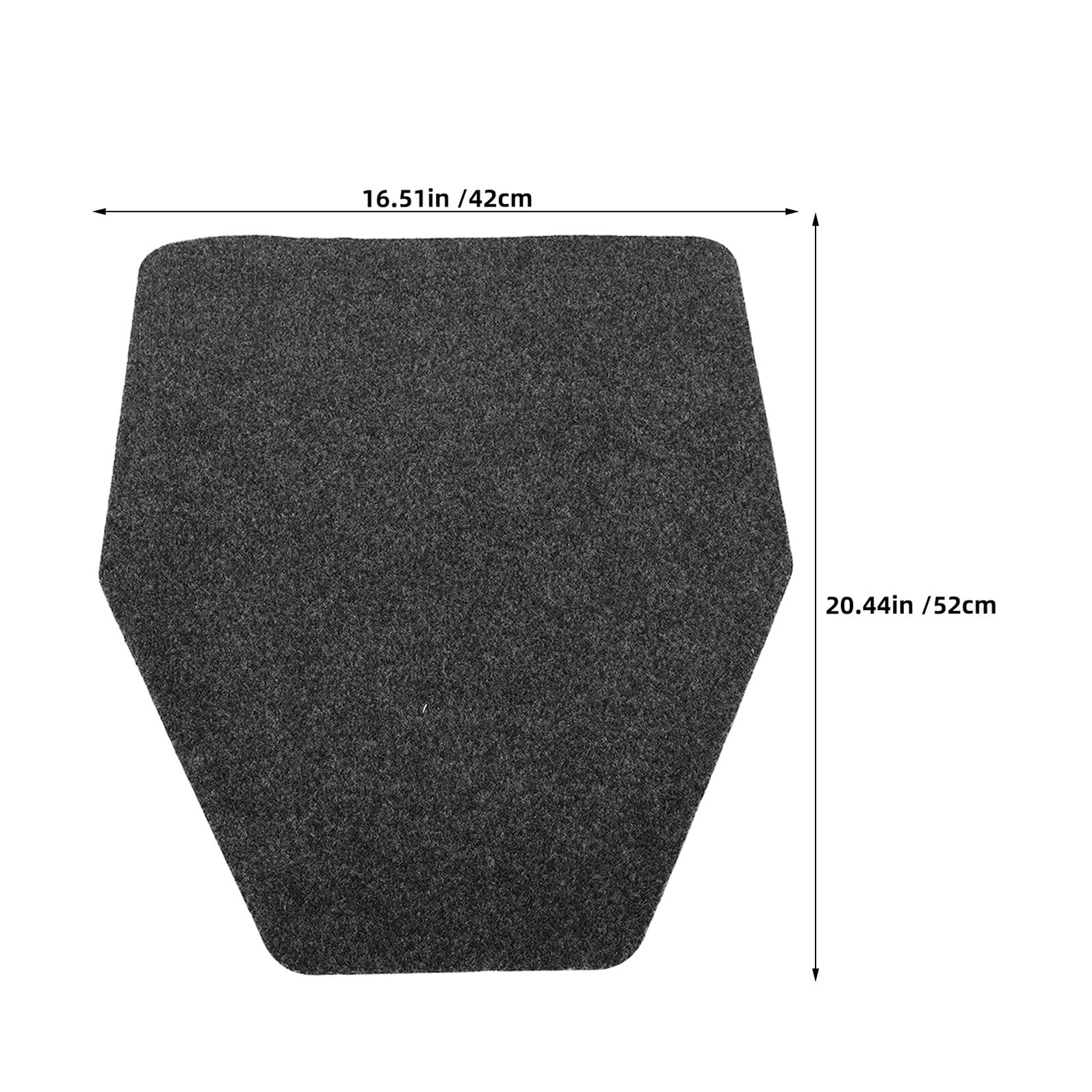 Urinal-Fußmatten für Herren, rutschfest, geruchsresistent, waschbar, Polyester, für Zuhause, verbesserte Hygiene, 6 Stück