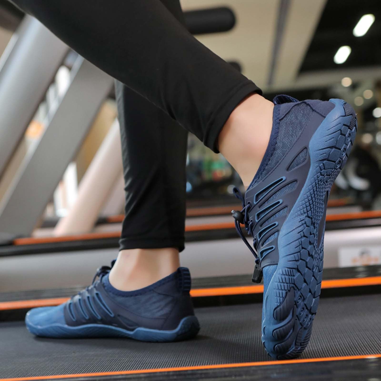 Women's Barefoot Water Shoes Quick-Dry Socks for Beach Swim Surf Yoga Kayak Hiking Outdoor Sports Lightweight Comfortable (Blue, 10)