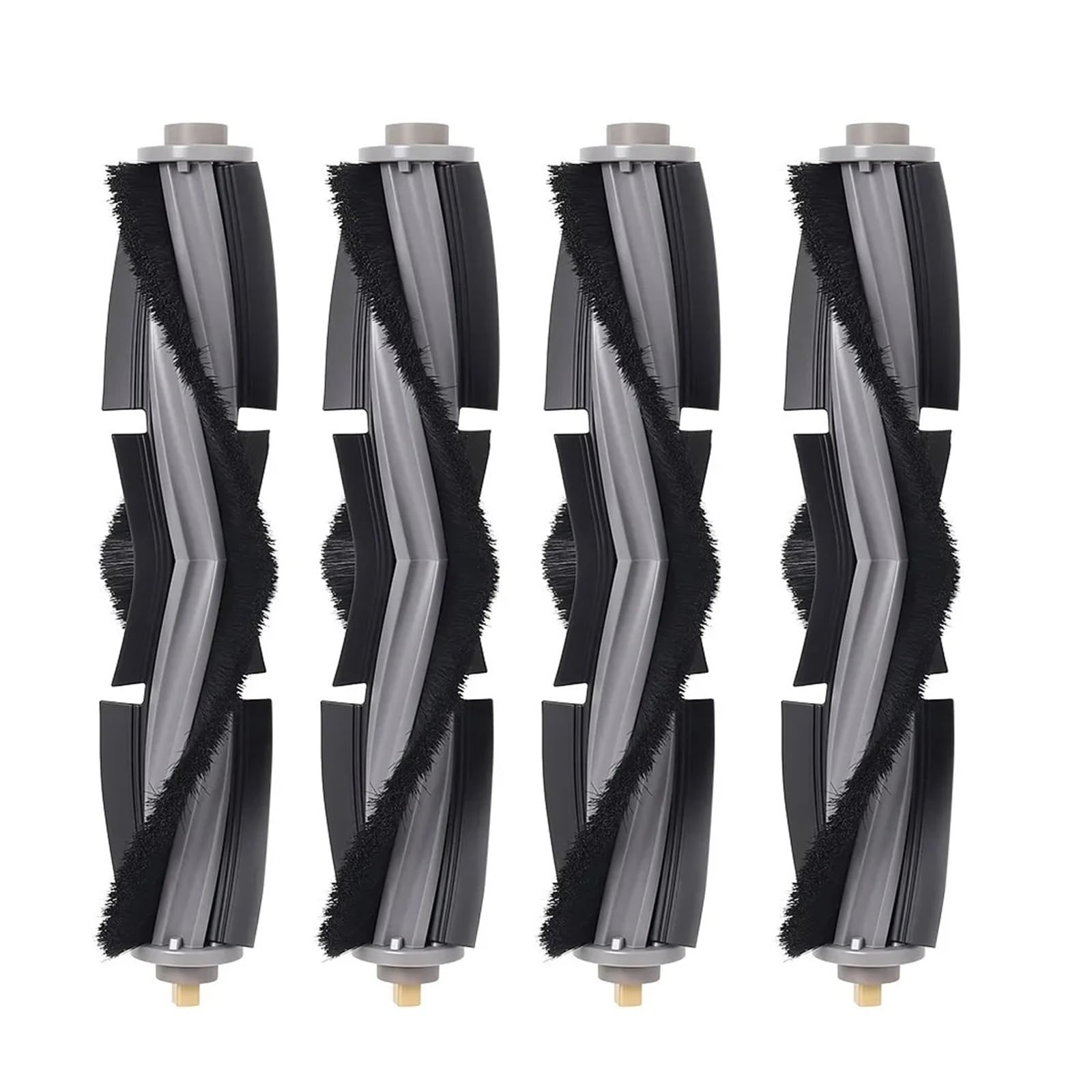 Jweinenl 4Pcs Main Brushes，Compatible For Ecovacs For Deebot T10 Omni/Turbo/Max/X1 Omni/Turbo/Max/T20/T20 Pro Plus/X1s Pro Robot Vacuum Cleaner Maintenance Parts(4Pcs)