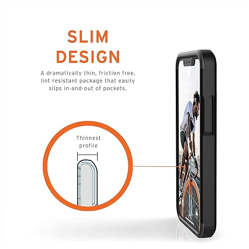 Miniatura 5 de URBAN ARMOR GEAR UAG - Funda protectora para iPhone 12 Mini (pantalla de 5.4 pulgadas), elegante funda protectora civil ultrafina que absorbe los