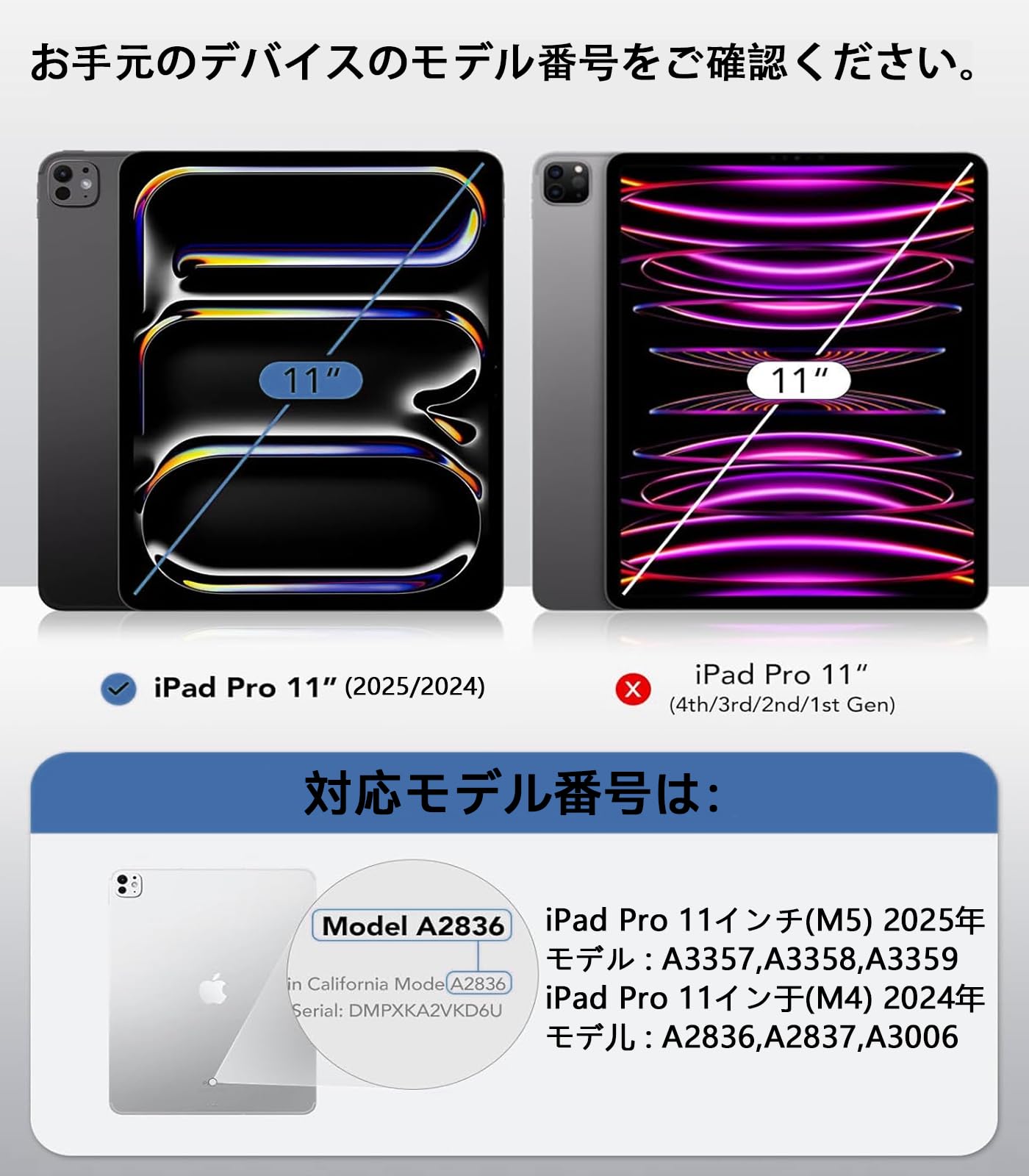 Amazon.co.jp: 【2025年新登場】GaoBao iPad Pro 11インチ ケース (M5