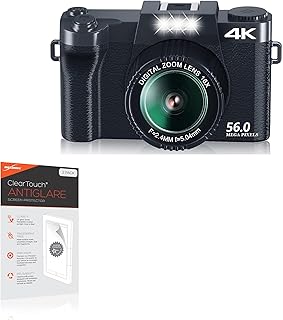 BoxWave Screen Protector Compatible with NIKICAM Digital Camera for Photography (2.8 in) - ClearTouch Anti-Glare (2-Pack), Anti-Fingerprint Matte Film Skin