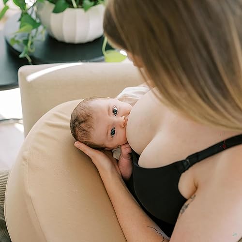 Miniatura 3 de Dr. Brown's Always Ready Bundle- Gentle Beige Nursing Pillow + Light Gray Cover - 2-Piece Set